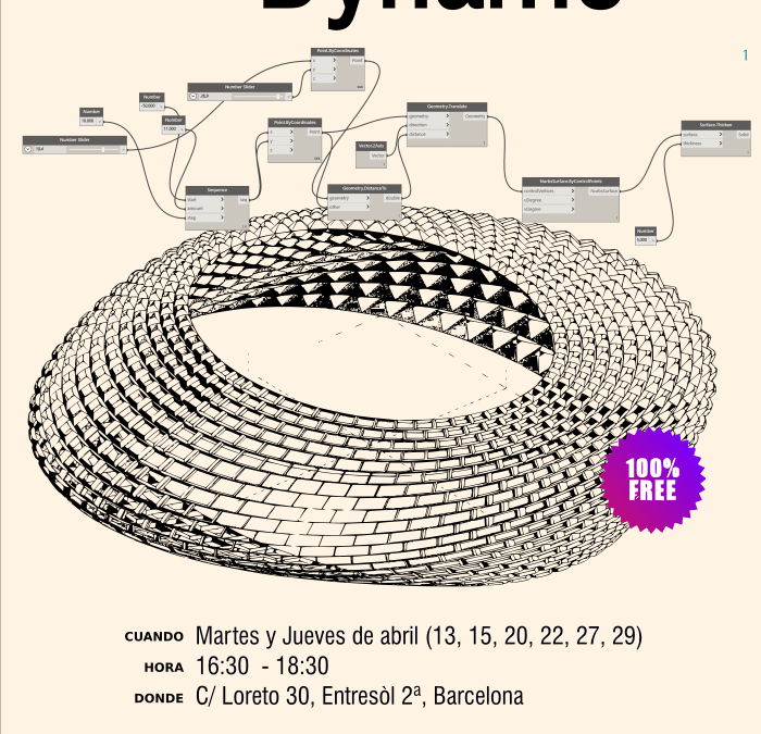 First free Dynamo BIM course in Barcelona