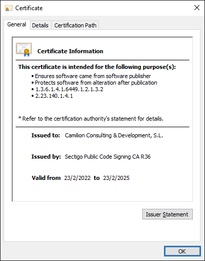 Security and Code Signing Certificates