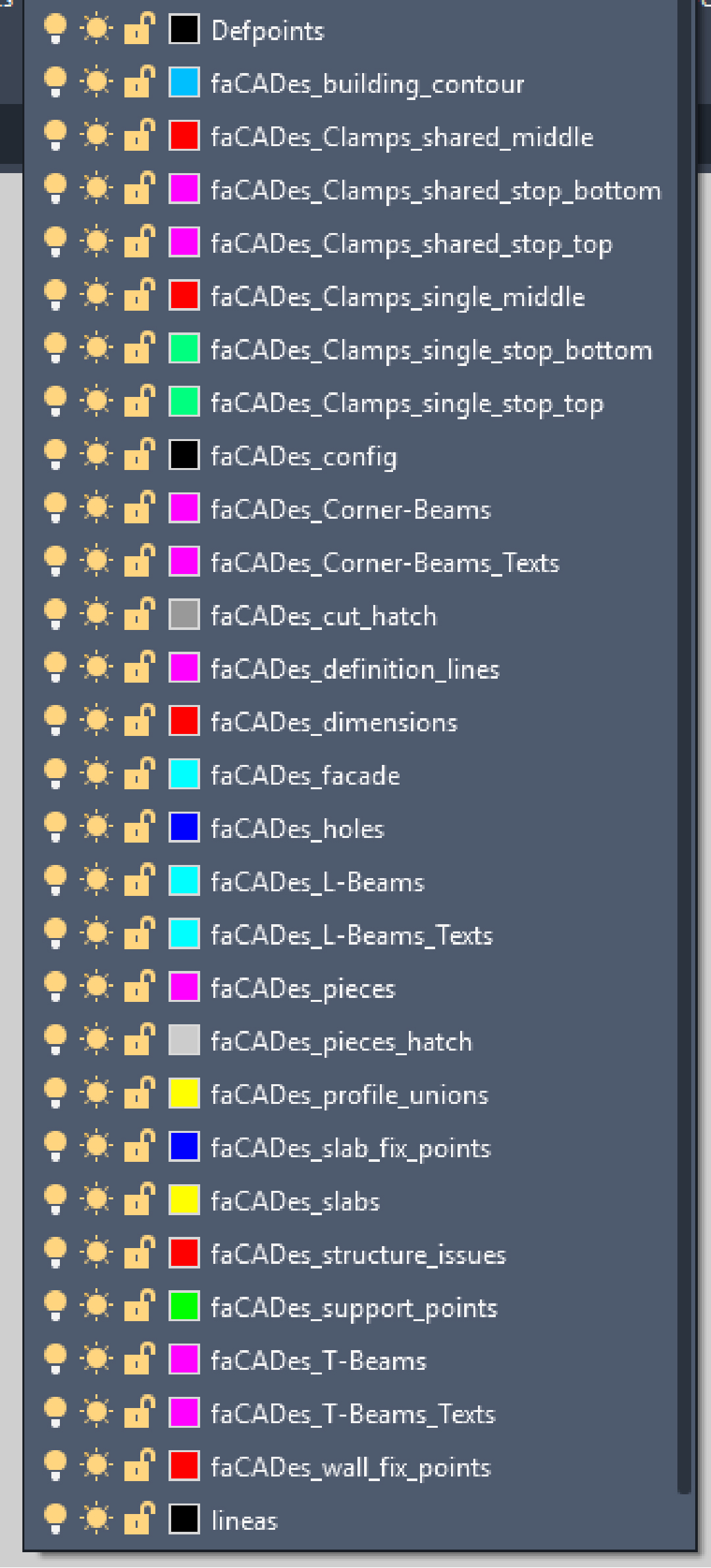 faCADes Camilion 7